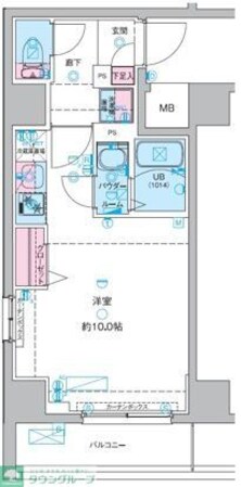 GENOVIA青砥IIの物件間取画像